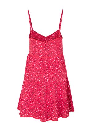 Daphne Easy Days Mini Dress Red
