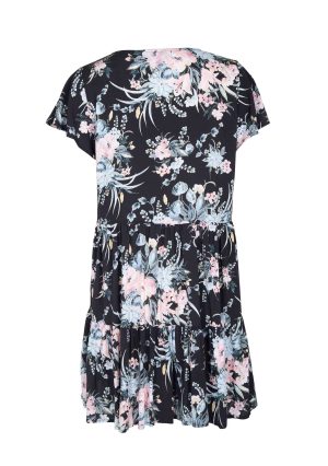 Scarlett Baby Doll Mini Dress Black