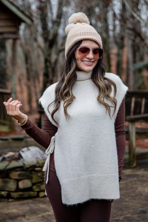Snowfall Soft Knit Cream Pullover