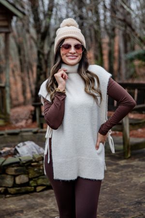 Snowfall Soft Knit Cream Pullover