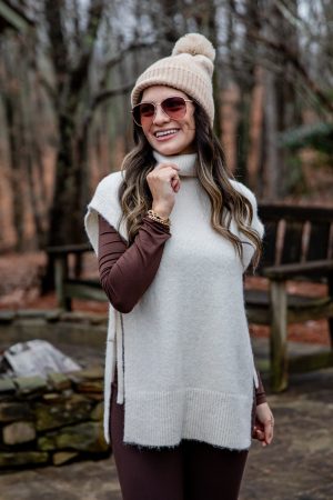 Snowfall Soft Knit Cream Pullover