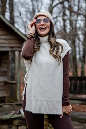 Snowfall Soft Knit Cream Pullover