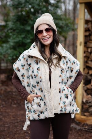 Northstill Ivory Sherpa Vest